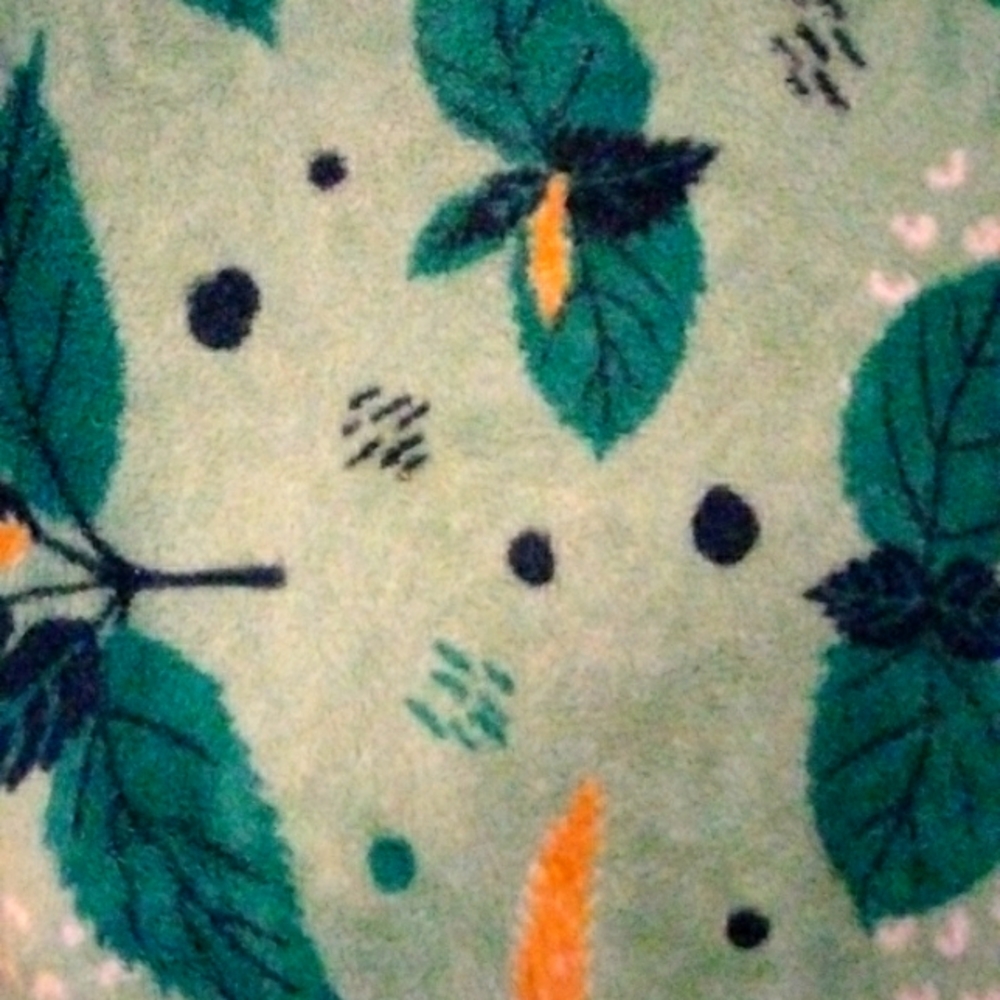 Aesthetic green blanket